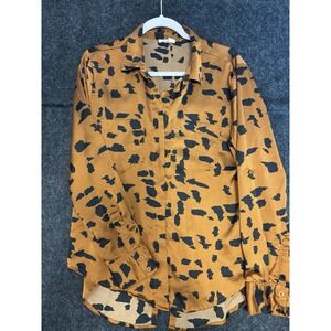 Mi Ami Women's Button Up Blouse Size Large 0589